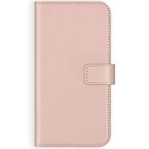 Selencia Echtleder Klapphülle Samsung Galaxy A50 / A30s - Dusty Pink
