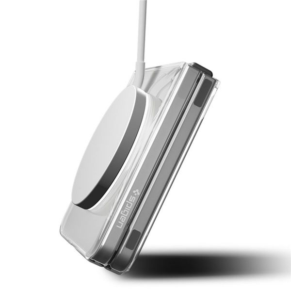 Spigen AirSkin Backcover MagSafe Samsung Galaxy Z Flip 7 - Clear / White