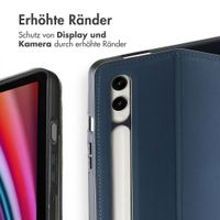 Accezz Classic Klapphülle Samsung Galaxy Tab S10 Plus / Tab S9 FE Plus / Tab S9 Plus - Dunkelblau
