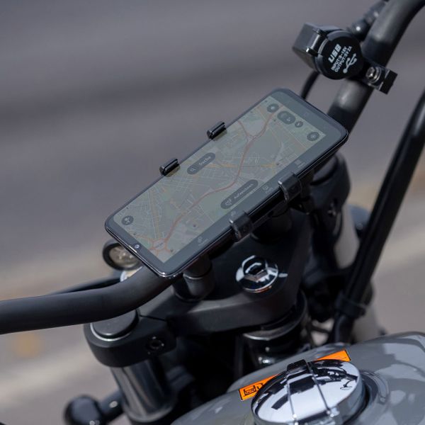 SP Connect Universal Phone Clamp SPC+ Fahrrad-Handyhalterung - für SPC+ Halterungen - Schwarz