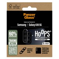 PanzerGlass Hoops Optic Rings Kameraschutz Samsung Galaxy A36 - Transparent