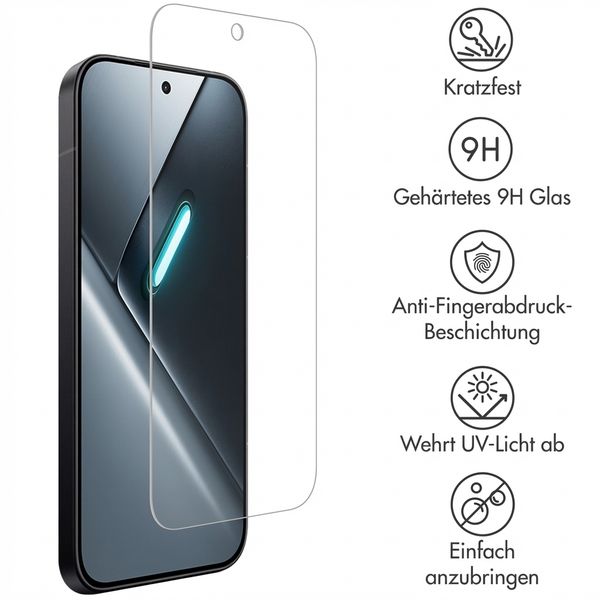 Accezz Screen Protector aus gehärtetem Glas Xiaomi Poco X8 Pro