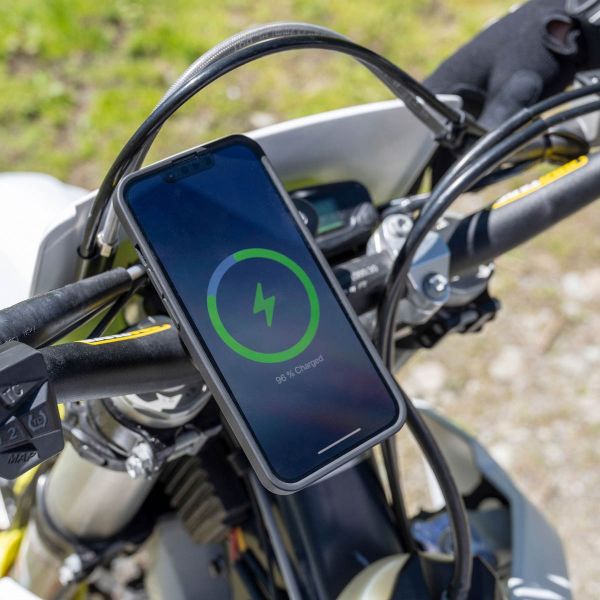 SP Connect Charging Anti Vibration Module SPC+ für SPC+ Mounts - Kabelloses Laden - Schwarz