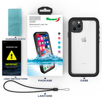 Redpepper Dot Waterproof Case Apple iPhone 11 - Schwarz