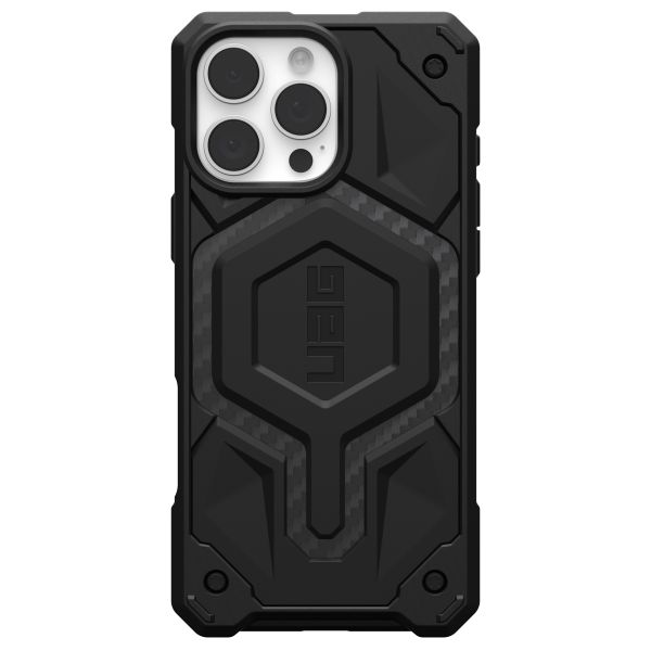 UAG Monarch Backcover für das Apple iPhone 16 Pro Max - Carbon Fiber