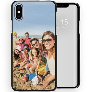 Gestalte deine eigene Hardcase Hülle Apple iPhone X / Xs - Schwarz