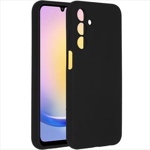 Accezz Liquid Silikoncase Samsung Galaxy A25 (5G) - Schwarz