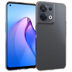 Accezz Clear TPU Backcover Oppo Reno 8 5G - Transparent