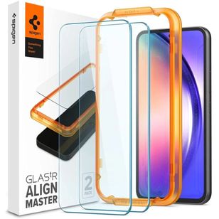 Spigen GLAStR Fit Displayschutzfolie 2er-Pack + Applicator Samsung Galaxy A54 (5G)