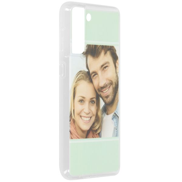 Gestalte deine eigene Clear Case Samsung Galaxy S21 Plus - Transparent