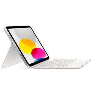 Apple Magic Keyboard Folio Apple iPad 11 (2025) 11 Zoll A16 / iPad 10 (2022) 10.9 Zoll - QWERTY / NL - Weiß