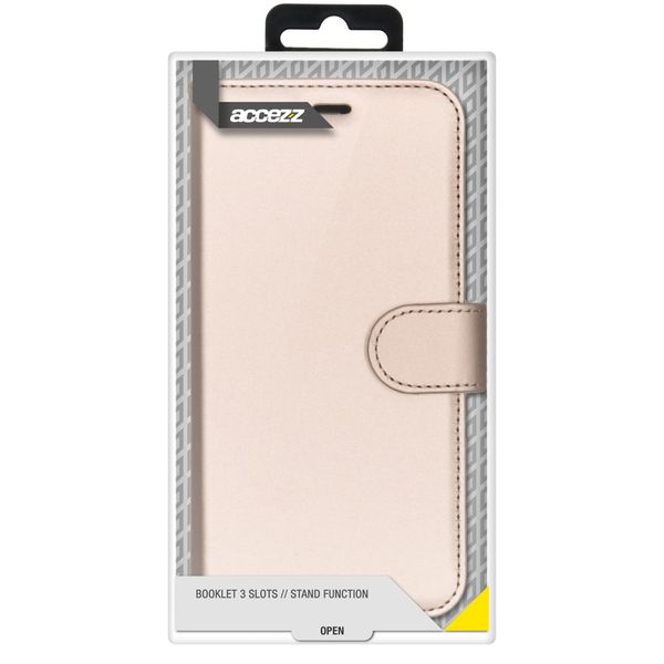 Accezz Wallet TPU Klapphülle Apple iPhone 12 Pro Max - Gold