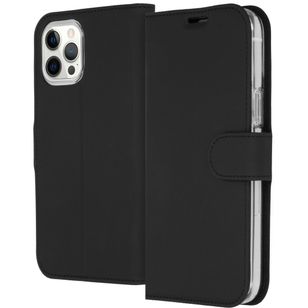 Accezz Wallet TPU Klapphülle Apple iPhone 12 Pro Max - Schwarz