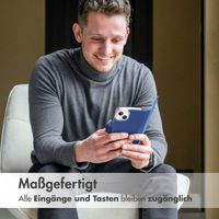 Accezz Wallet TPU Klapphülle Apple iPhone 13 Pro - Dunkelblau
