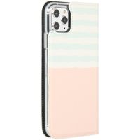 Gestalte deine eigene Compact Gel Klapphülle Apple iPhone 11 Pro Max - Weiß