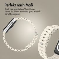 Accezz Ocean Armband für Apple Watch | 38/40/41/42 mm - Polarstern