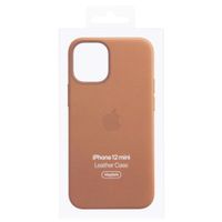 Apple Leder-Case MagSafe Apple iPhone 12 Mini - Saddle Brown