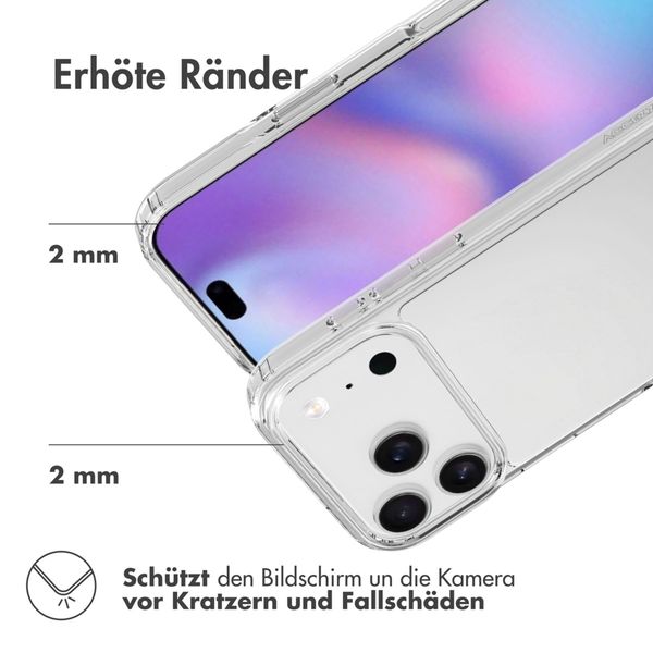 Accezz Xtreme Impact Case Apple iPhone 17 Pro - Transparent