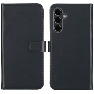 Selencia Echtleder Klapphülle Samsung Galaxy A16 - Schwarz