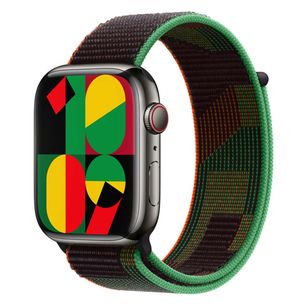 Apple Sport Loop Armband für Apple Watch | 44/45/46/49 mm - Black Unity