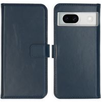 Selencia Echtleder Klapphülle Google Pixel 8a - Blau