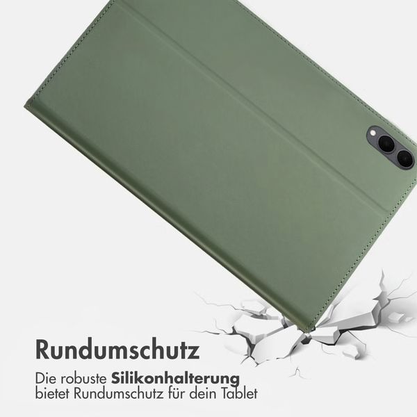 Accezz Classic Klapphülle Samsung Galaxy Tab S11 / S12 Ultra - Grün