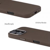 Accezz Mesh Backcover mit MagSafe Apple iPhone 16 - Braun