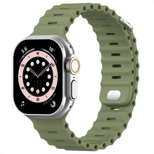 Accezz Ocean Armband für Apple Watch | 44/45/46/49 mm - Khaki