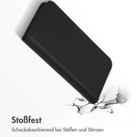 Accezz Premium Leather Slim Klapphülle Apple iPhone 15 Pro - Schwarz