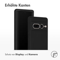 Accezz Liquid Silikoncase Google Pixel 7 Pro - Schwarz