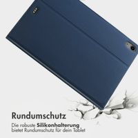 Accezz Classic Klapphülle Apple iPad Air 11 Zoll (2026) M4 / (2025) M3 / (2024) M2 / Air 5 (2022) / Air 4 (2020) - Dunkelblau
