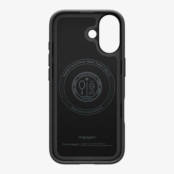Spigen Thin Fit Backcover mit MagSafe Apple iPhone 17 - Black