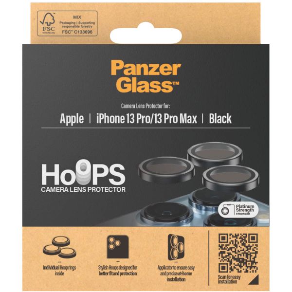 PanzerGlass Hoops Optic Rings Kameraschutz Apple iPhone 13 Pro (Max) - Transparent