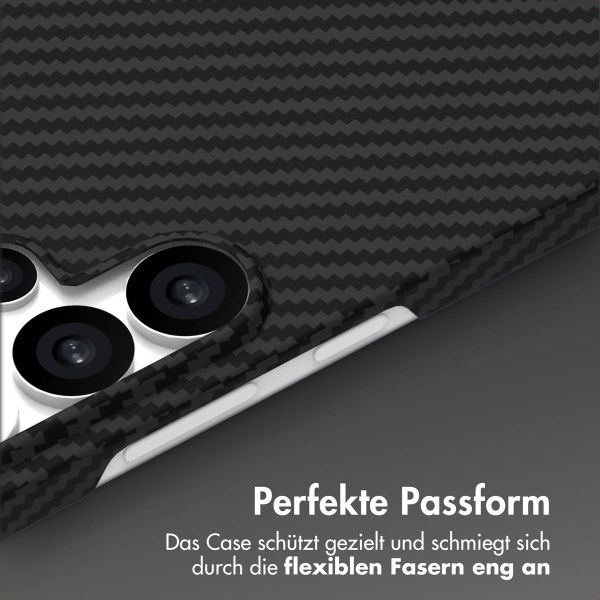 Accezz MagSafe Kevlar® Hülle Samsung Galaxy S25 Ultra - Schwarz