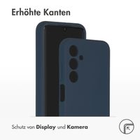 Accezz Liquid Silikoncase Samsung Galaxy A25 (5G) - Dunkelblau