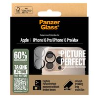 PanzerGlass PicturePerfect Kameralinsenschutz Apple iPhone 16 Pro / 16 Pro Max - Transparent