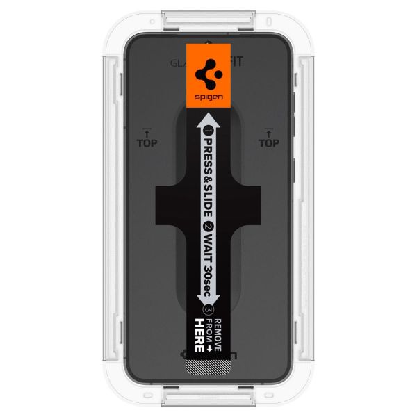 Spigen GLAStR Fit Displayschutzfolie 2er-Pack + Applicator Samsung Galaxy S23