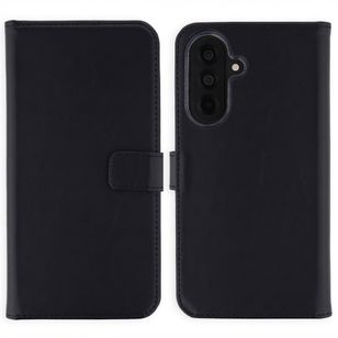 Selencia Echtleder Klapphülle Samsung Galaxy A37 (5G) - Schwarz