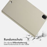 Accezz Classic Klapphülle Apple iPad Pro 11 (2018/2020/2021/2022) / Air 5 (2022) / Air 4 (2020) - Greige