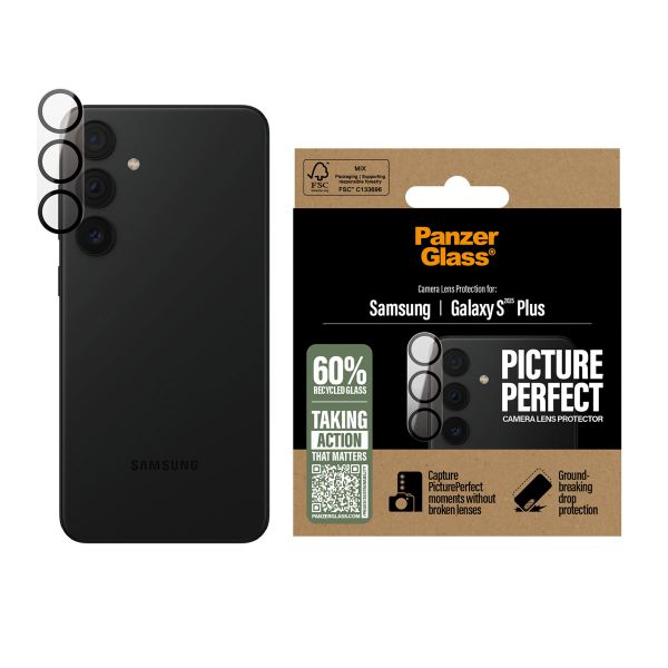 PanzerGlass PicturePerfect Kameralinsenschutz Samsung Galaxy S25 Plus - Transparent