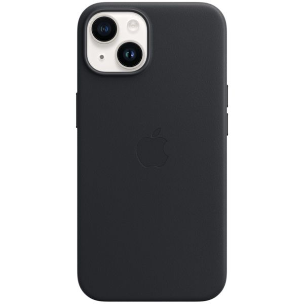 Apple Leder-Case MagSafe Apple iPhone 14 - Midnight
