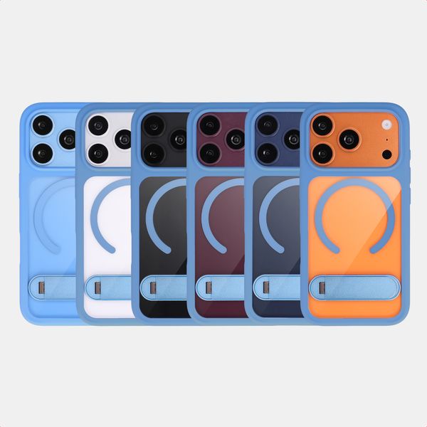 Accezz Hold Backcover mit MagSafe Apple iPhone 18 Pro / 17 Pro - Light Blue