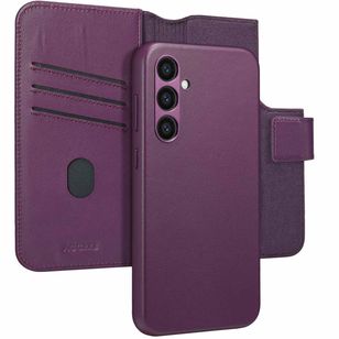 Accezz 2-in-1 Klapphülle aus Leder mit MagSafe Samsung Galaxy S24 Plus - Heath Purple