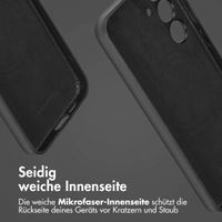 Accezz MagSafe Leather Backcover Samsung Galaxy S24 Plus - Onyx Black