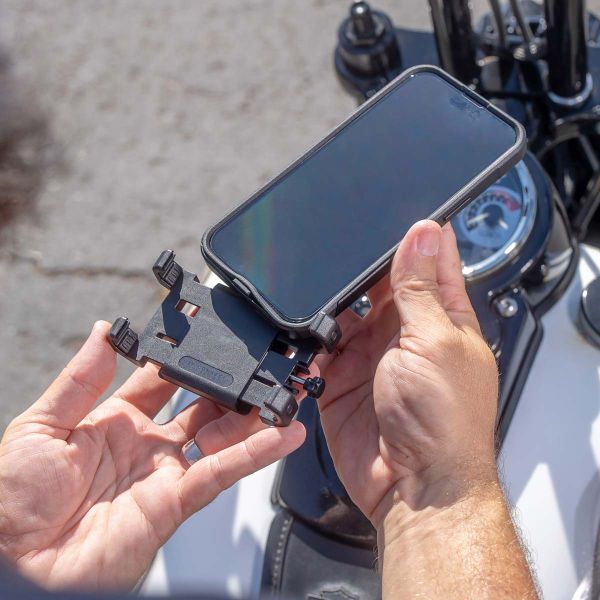 SP Connect Universal Phone Clamp SPC+ Fahrrad-Handyhalterung - für SPC+ Halterungen - Schwarz