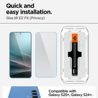 Spigen GLAStR Privacy EZ Fit Displayschutzfolie + Applicator - 2er-Pack Samsung Galaxy S24 Plus / S25 Plus