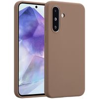 Accezz Liquid Silikoncase Samsung Galaxy A36 / A56 - Hellbraun