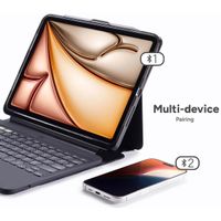 ZAGG Pro Keys 2 keyboard Klapphülle Apple iPad Air 13 Zoll (2026) M4 / (2025) M3 / (2024) M2 - QWERTY / NL - Schwarz