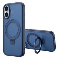 Accezz Ring Stand Backcover mit MagSafe Apple iPhone 17 - Blau