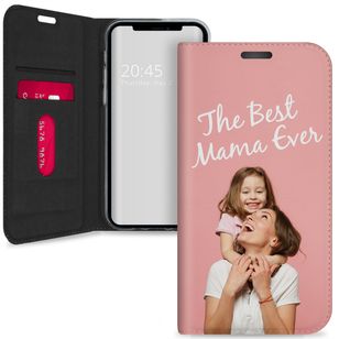 Gestalte deine eigene Compact Gel Klapphülle Apple iPhone 13 Pro - Weiß